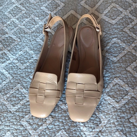 2" block heel sling back - Picture 1 of 4